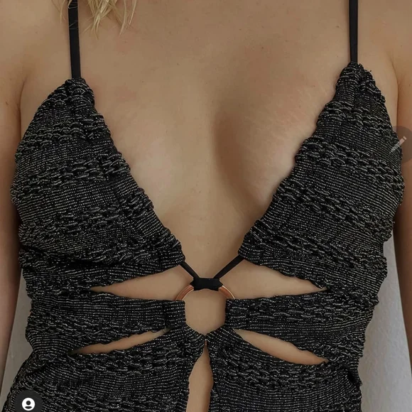 Suboo Nadine One Piece in Black and Gold - Picture 4 of 16